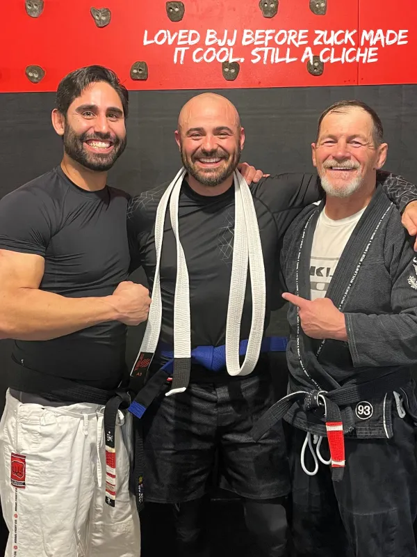 Bald engineer, BJJ OG—before it was cool
